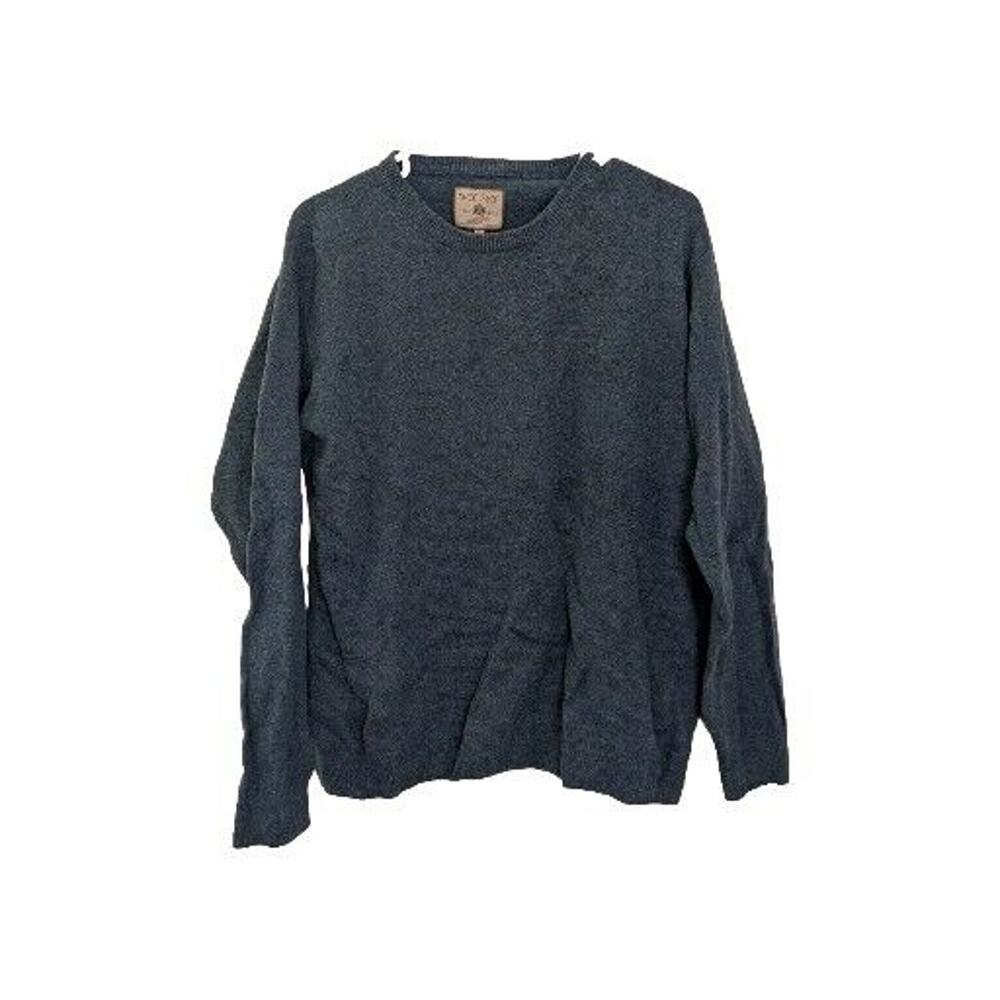 Vintage Wolsey Men's 100% Wool Sweater Pullover Blue Size XL Crew Neck
